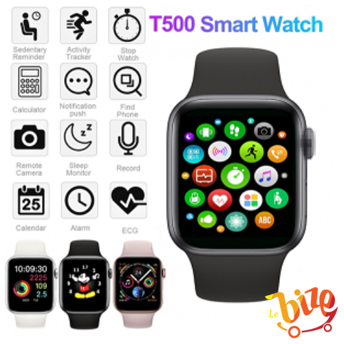Smart watch T500PLUS: Montre connectée Bluetooth | LeBize